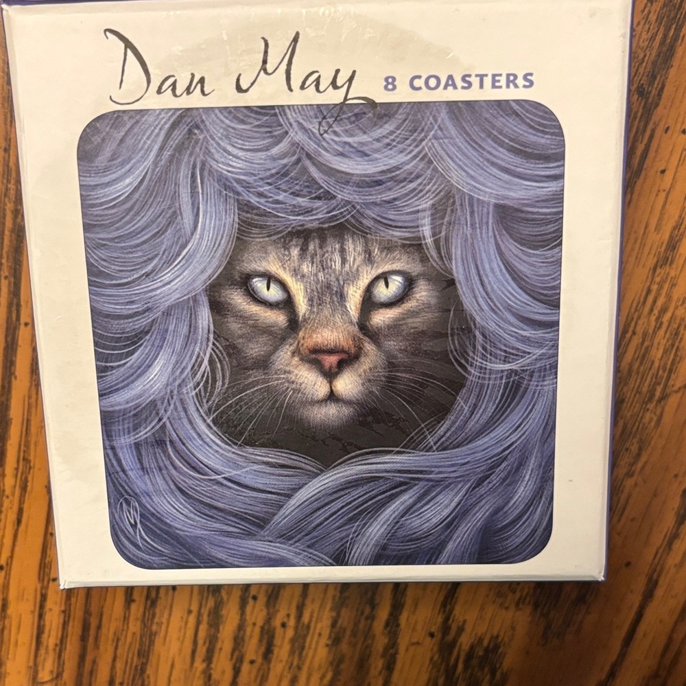 Dan May Cat Coasters Set